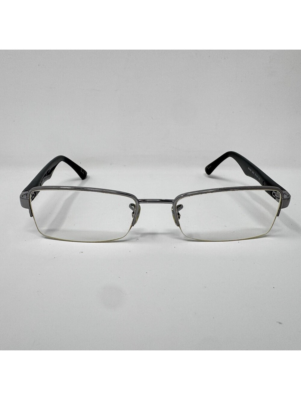 Ray-Ban RB6195 2502 Silver Black Eyeglass Frames 51-18-135